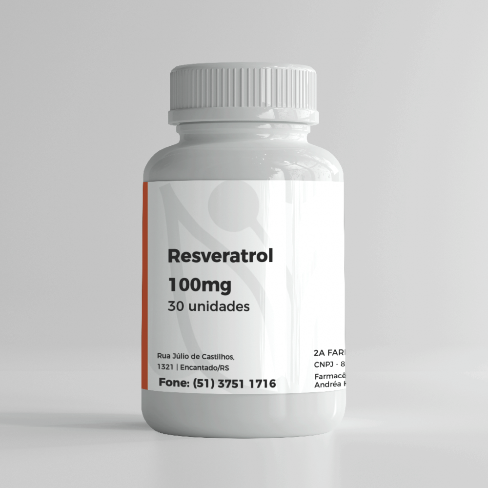 RESVERATROL 100 MG 30 CÁPSULAS